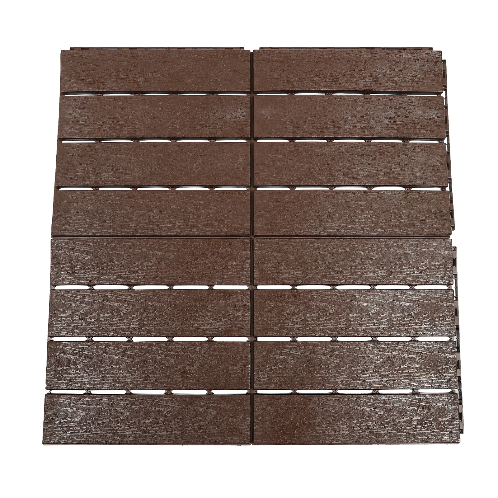 Interlocking Patio Deck Tiles, Waterproof, Non-Slip, Heat Resistant, Easy to Install, Durable for Outdoor Spaces