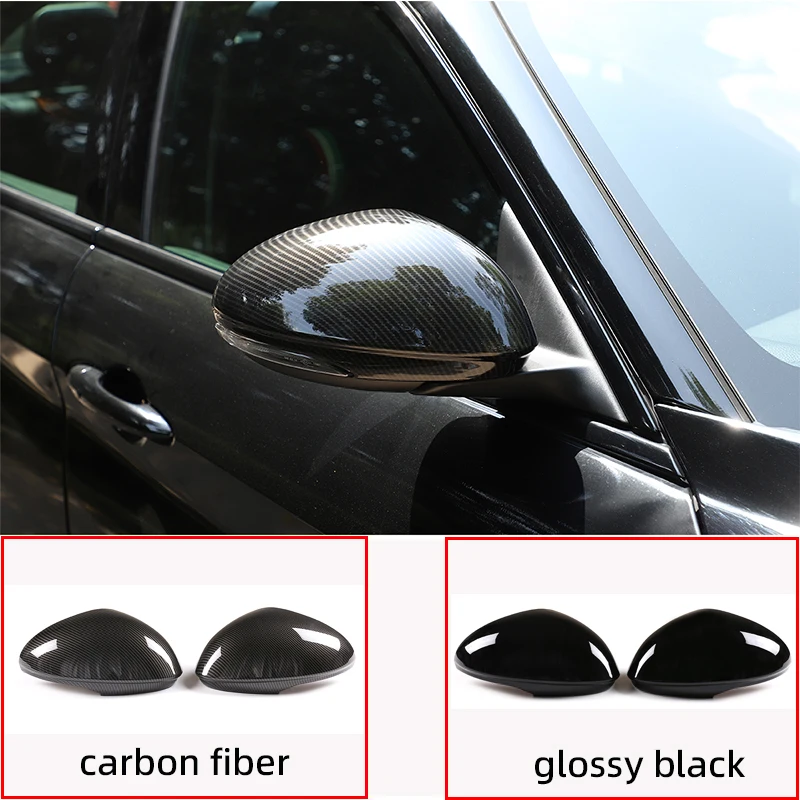 

carbon fiber car rearview mirror protective cover exterior accessories auto accessories For Alfa Romeo Giulia/stelvio 2017-2024