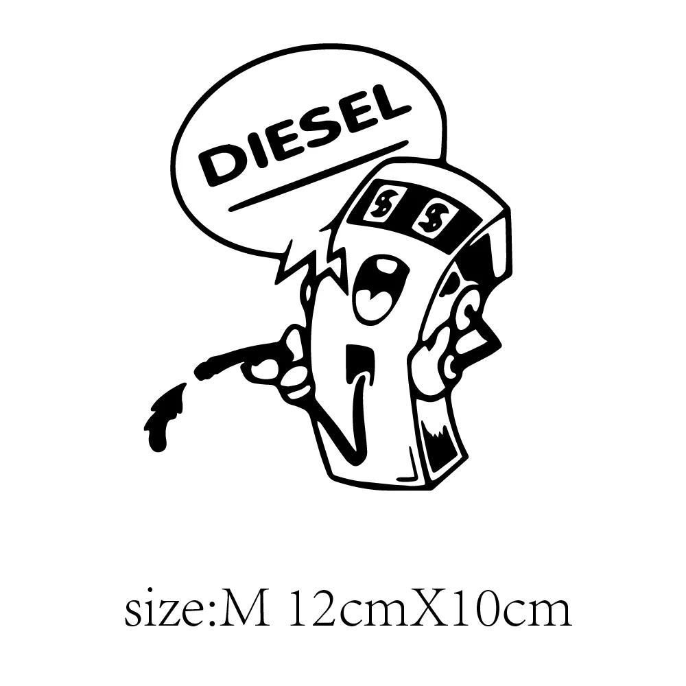 Car Door Gas Station Car Stickers And Decals Vinyl Decal Decorate Sticker Waterproof Fashion Funny Car Styling Accessories