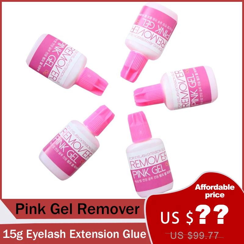 15g Pink Gel Remover For Eyelash Strong Adhesive Extension Glue From Korean Lash Extensions Glue Remover False Lash Makeup Tools