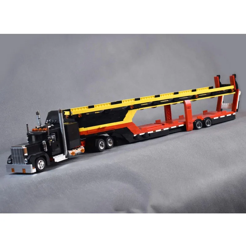 

MOC-84235 Classic New Model Cargo Truck Transport Trailer Building Blocks 972 Parts Boys' Children's Birthday Toy Gift