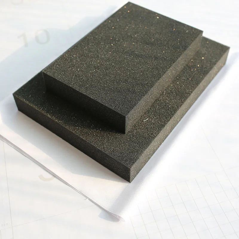 Hot Stamping Pad Second Generation High Elastic Hot Pad Hard Pad Density 100 Black Sponge Hot Stamping Machine Matching Material