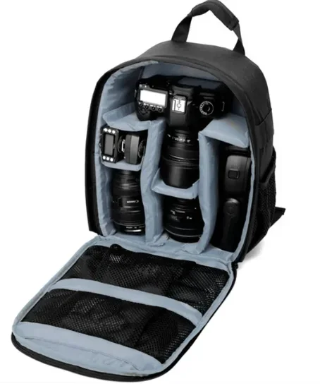 Multifunctionele buitencamera-rugzak Video Digitale schoudercameratas Waterdichte camera-fototas voor DSLR Sony