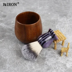 Shaving Brush Set Shaving Bowl and Shaving Wet Shaving Tool For Men, Father's Day Men's Shaving Gift Set