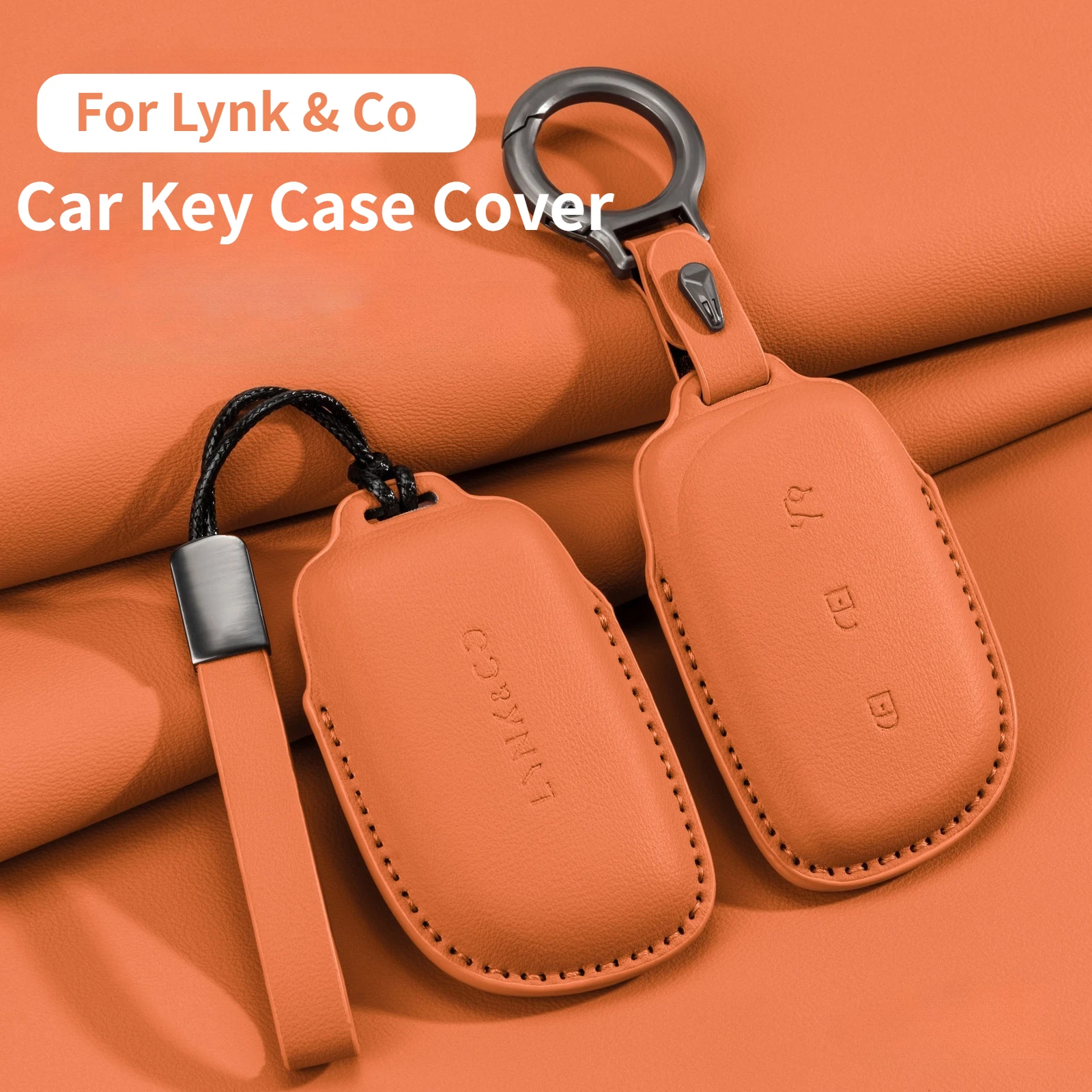 

Original Color Car Key Case Cover For Lynk & Co Z20 Z10 900 Car Remote Key Case Protection Shell Interior Decorative Accessories