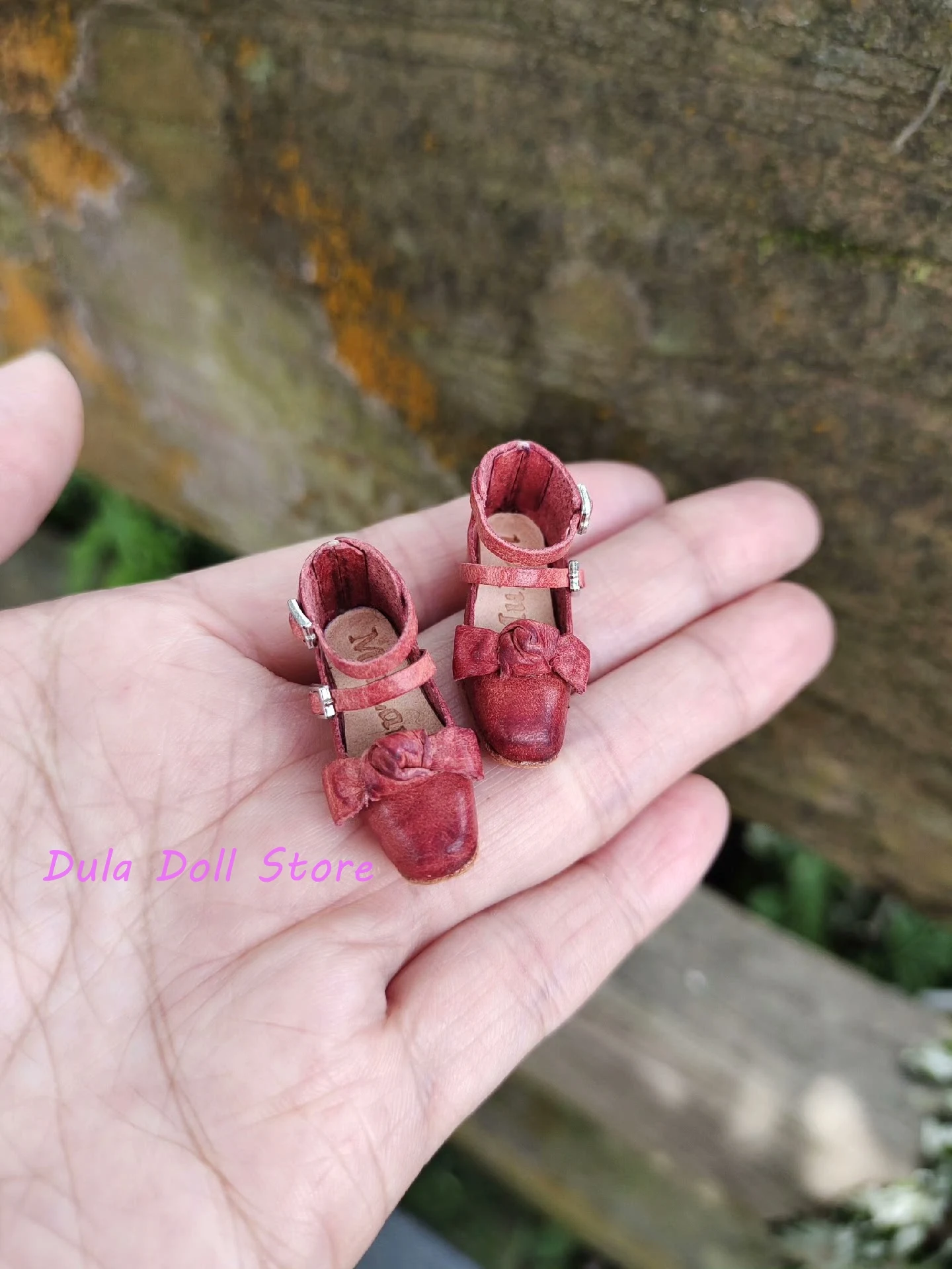 （New style）Dula Doll Vintage carved cross-strap shoes ob24 ob22 little fish body Bjd Doll Accessories