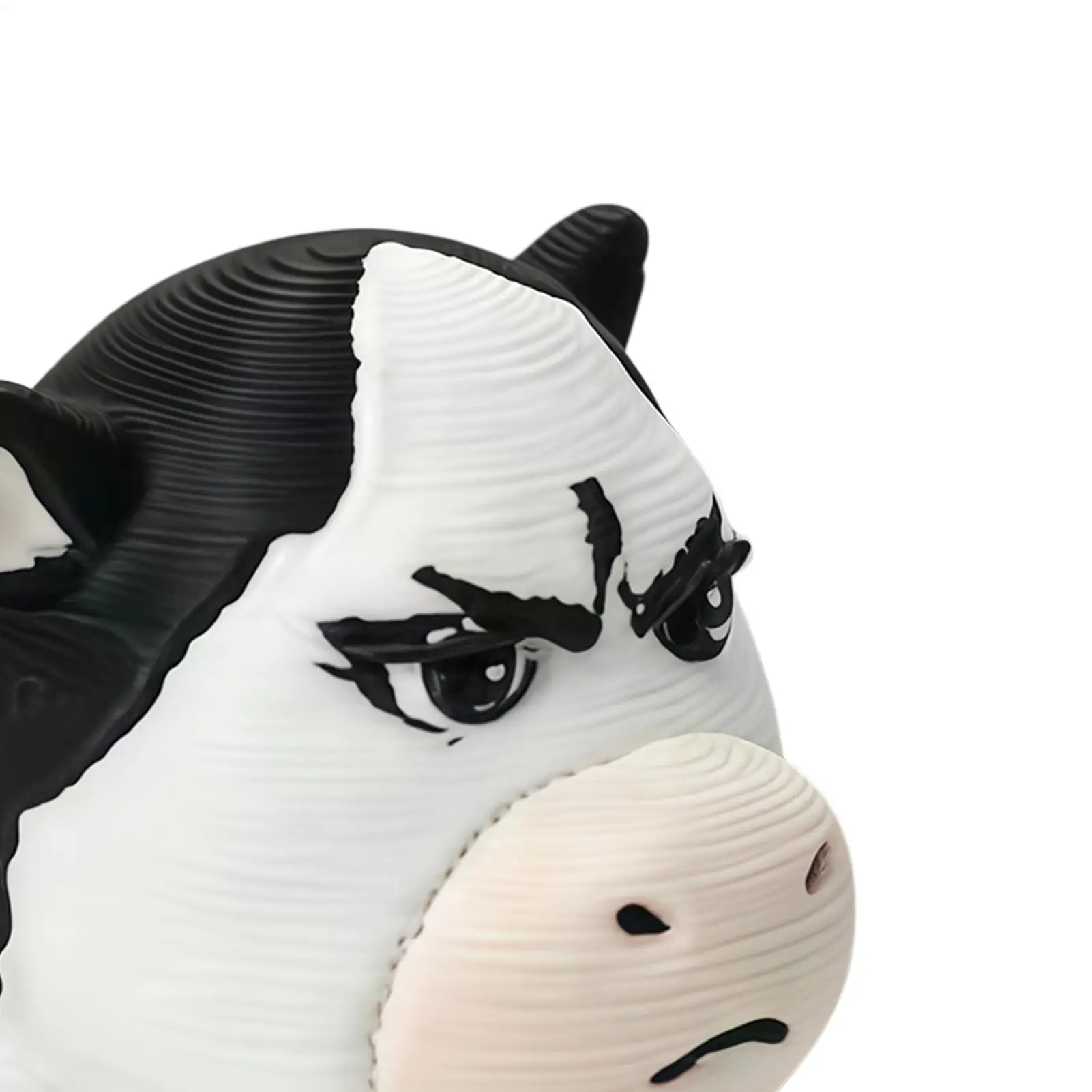 Mini Cows Small Collectible 3D Printed Desk Decor Farm Animal Figure Toys For Kids Adults Desk Office Bookshelf Windowsills
