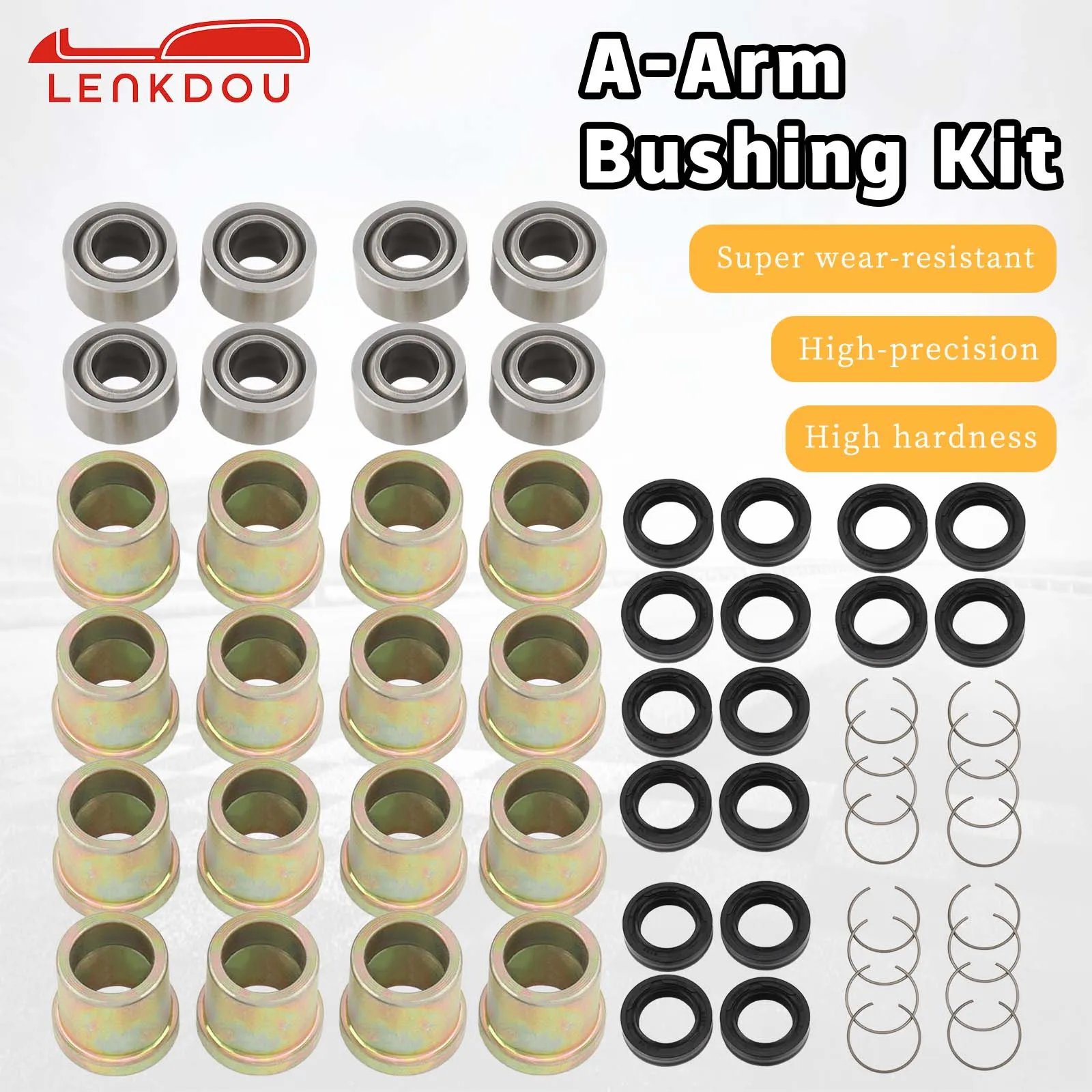 

Motorcycle A-Arm Bearing / Bushing Kit For Honda Odyssey FL400 1989-1990 Fourtrax TRX250X 1987-1992 Sportrax TRX300 EX 1993-2008