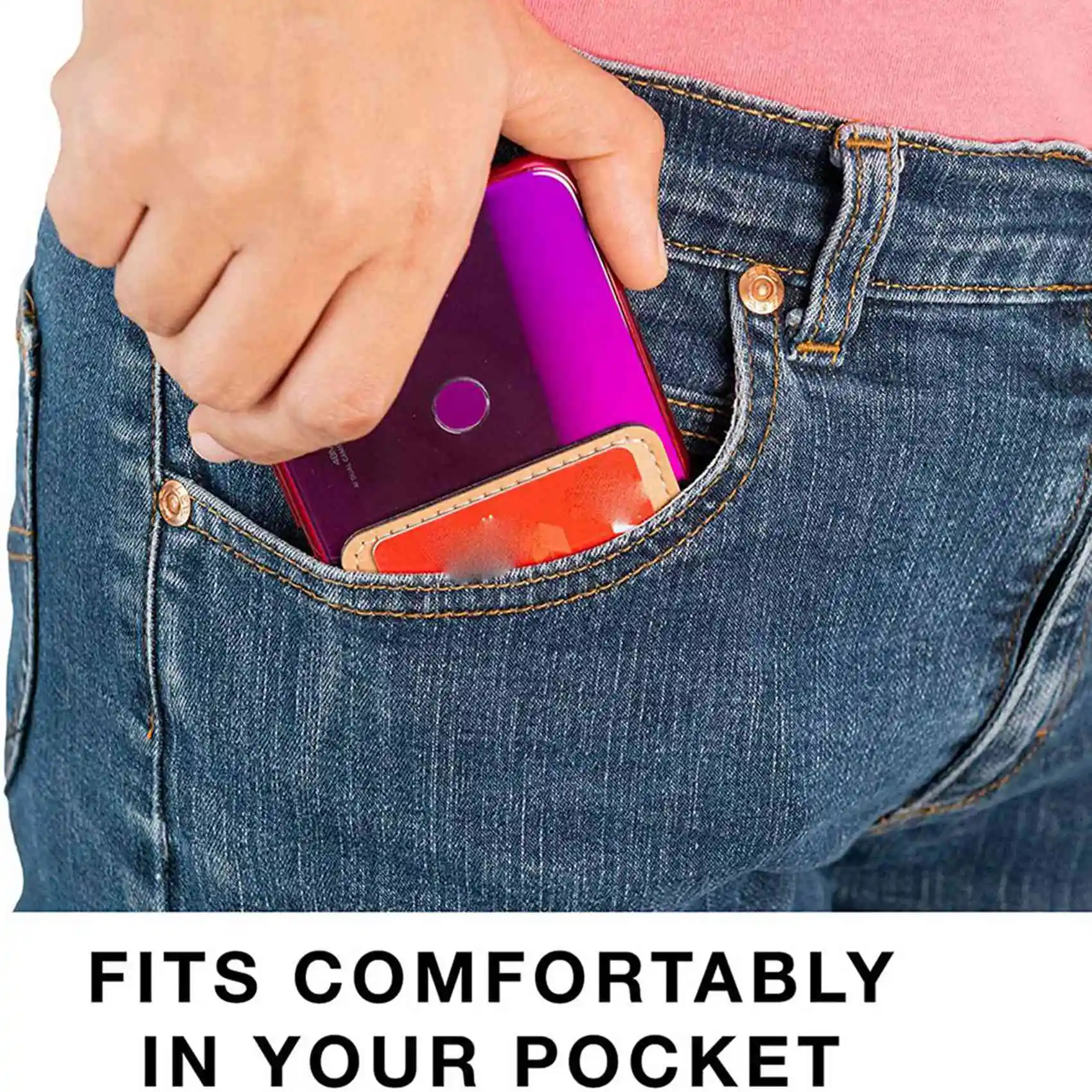 Superior-20Pcs Sublimation Blanks Phone Wallet - PU Leather Card Holder For Back Of Phone Stick On Iphone Android DIY Blanks