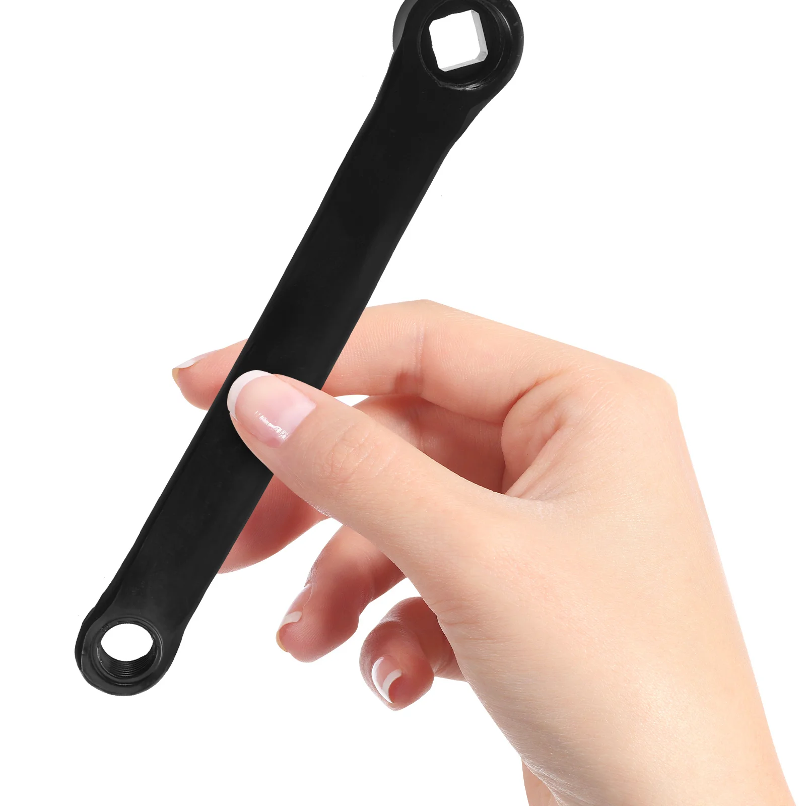 1Set Bicycle Crank Set Sturdy Steel Chainring Durable Replacement Bike Repair Accessory for Track Road Fixed Gear