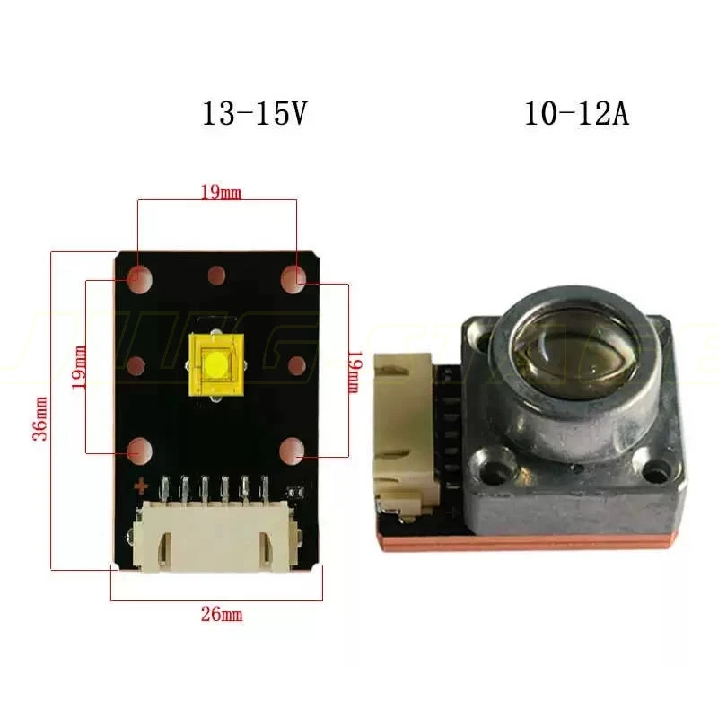 Stage Light Repair Accessories 180W LED Moving Head Light Module Light Source Lamp Night Fishing