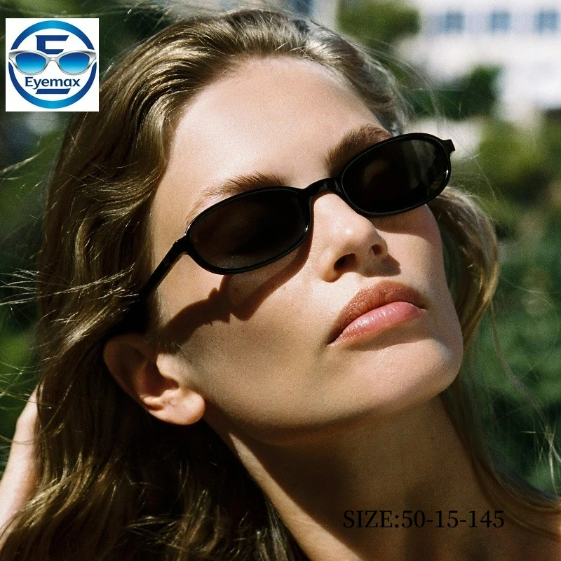 

New Fashion Cat Eye acetate Small Frame Polarized Sunglasses for Women Outdoor Handmade UV400 Men Driving Sunglasses 50-15-145