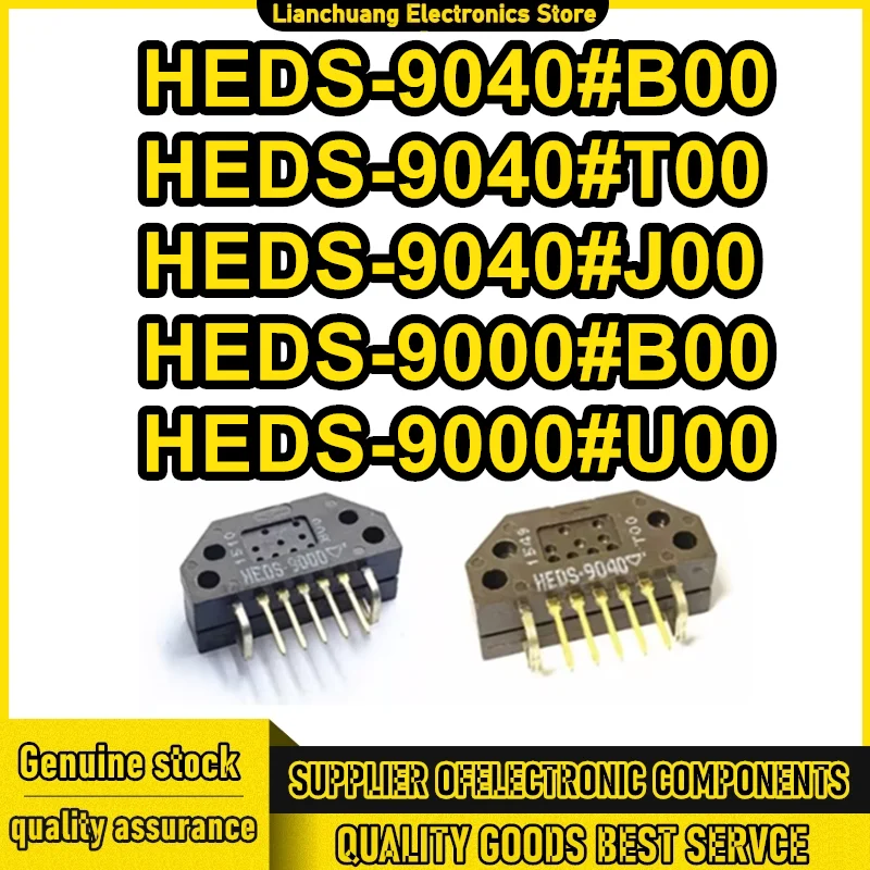 

HEDS-9040 # B00 HEDS-9040 # T00 HEDS-9040 # J00 HEDS-9000 # B00 HEDS-9000 # Фотоэлектрический энкодер U00 SIP-5, новый, оригинальный, HEDS-9100