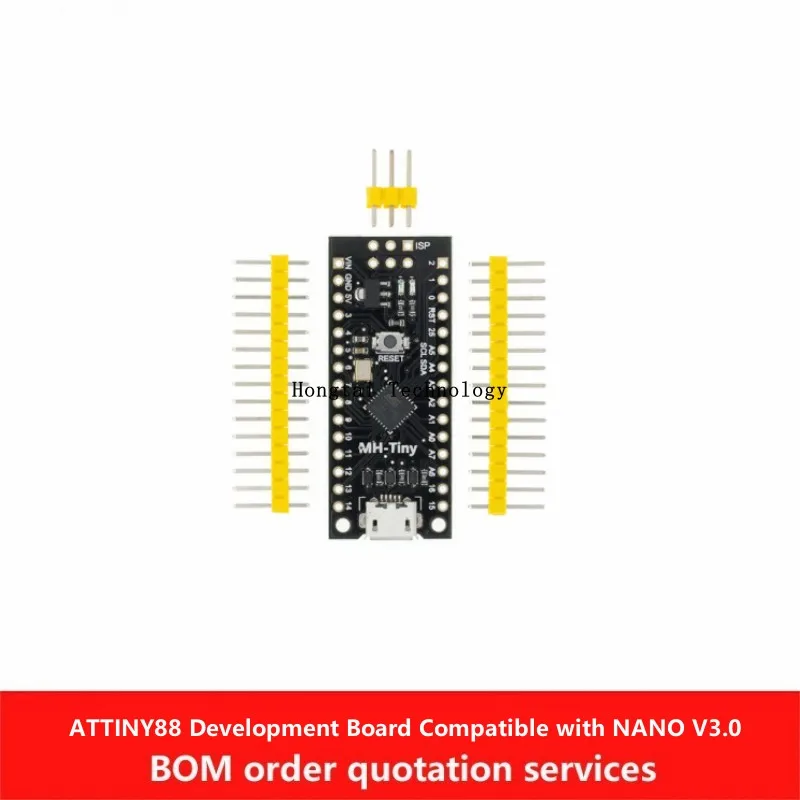 ATTINY88 Development Board Digispark Expansion Board Compatible with NANO V3.0 Improvement Module