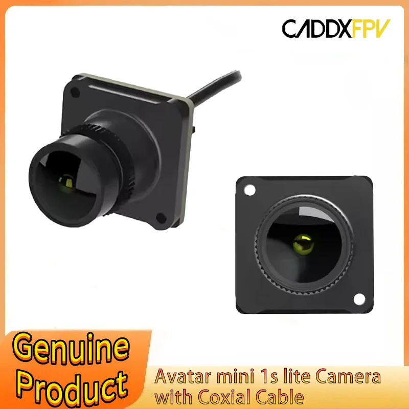 

Walksnail Avatar HD Mini 1s Lite Camera with 2.1mm Lens and 170°FOV 1080P/60fps Resolution for FPV Racing Drone