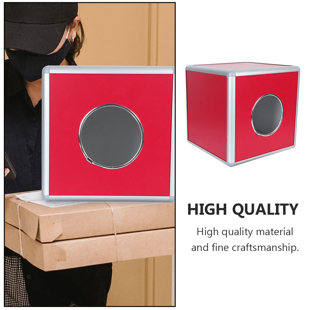 Lottery Box Case Storage Bin Bins Accessories Container Polling Aluminum Alloy