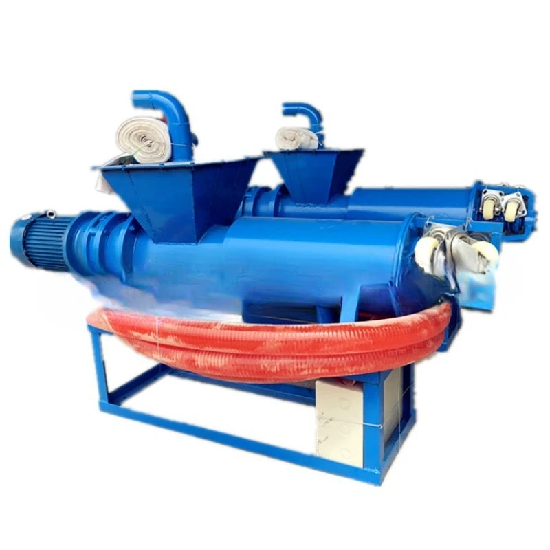 Poultry and livestock manure dehydrator Farm wet and dry extruder
