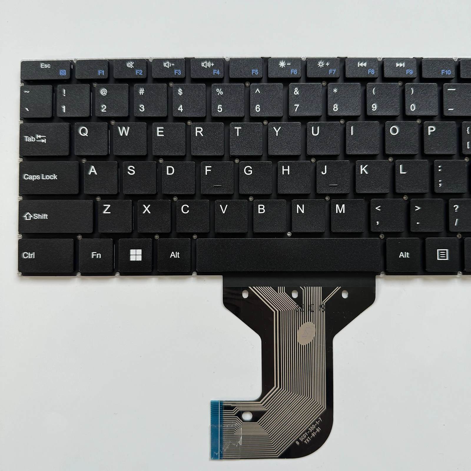 Клавиатура ноутбука США для Teclast SCDY-350-1-7 YXT-91-61 YXT-91-41 без подсветки, черная, новая