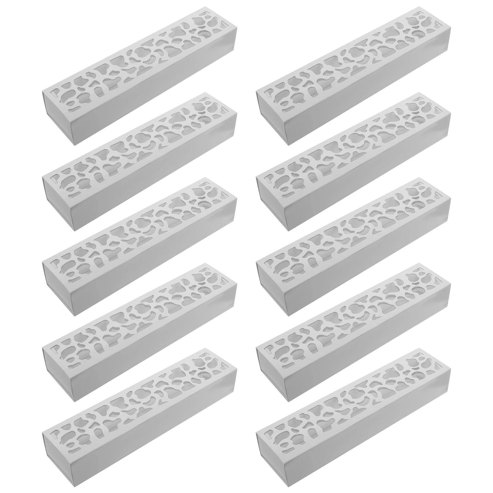 

10 Pcs Packaging For Dessert Food Grade Paper Cookie Box Macaron Dessert Boxes Cookie Box Gifts Macaron Case Parties Shower