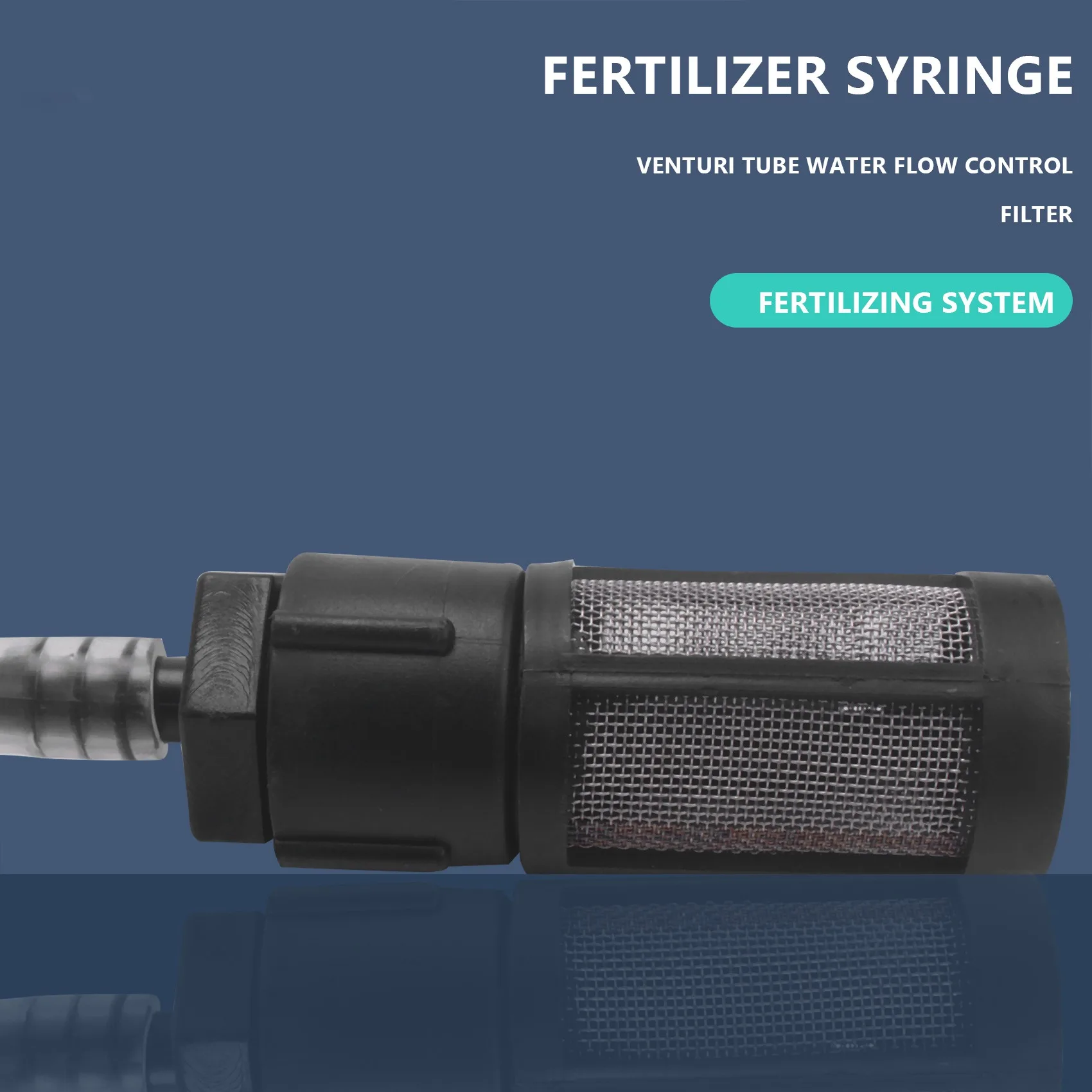 BAAG-1/2 Dispositivo di irrigazione da giardino Kit tubo acqua interruttore iniettore fertilizzante Venturi