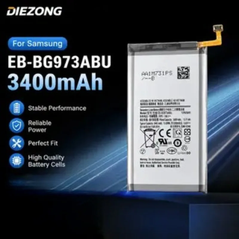 Limited Stock EB-BG973ABU 3400mAh Battery For Samsung Galaxy S10 S10 X G973F G973U G973W SM-G9730 SM-G973 Mobile Phone