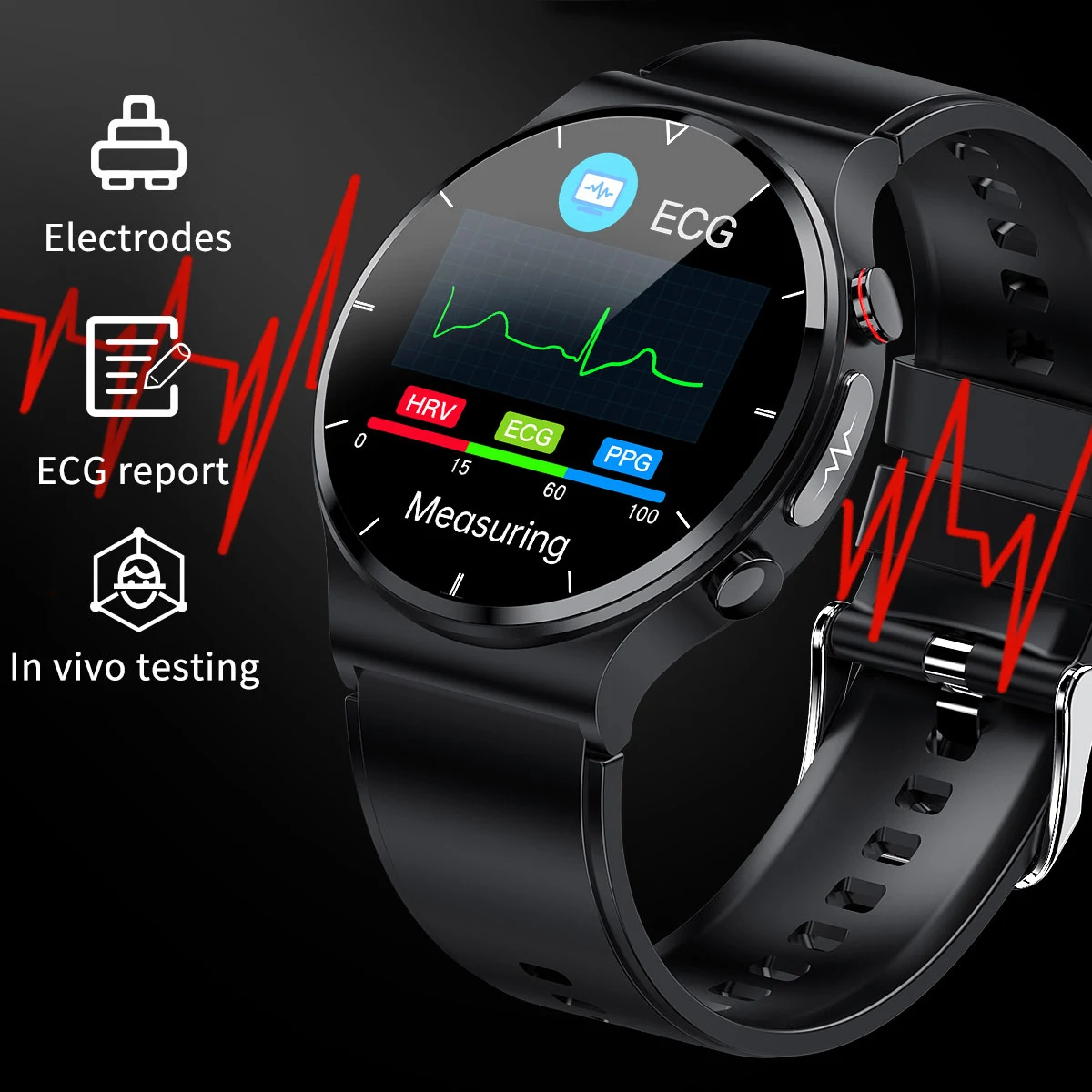 

Smart Watches for men 2023 Health steward ECG collector AI medical diagnosis blood oxygen Exercise mode reloj inteligente hombre