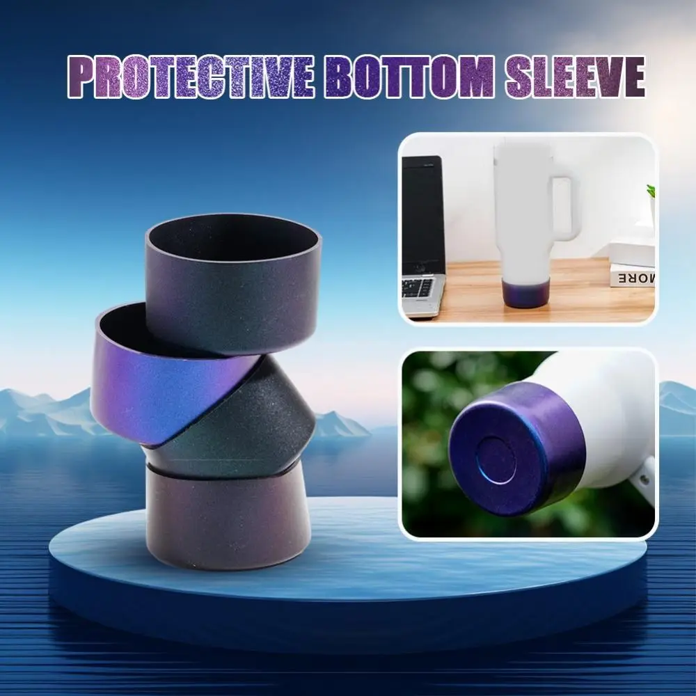 Water Bottle Protector Sleeve Silicone Water Bottle Boot Bottle Bottom Protective Cover Bottom Protector Sleeve