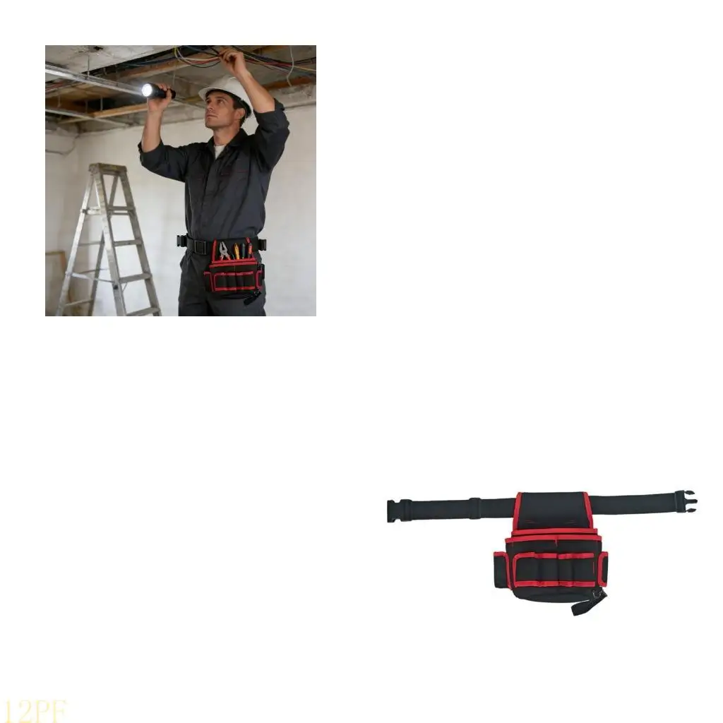 12PF Waist Pack Belt Tear Resistant Bag With Thickened Insulation For Puncture And Durability