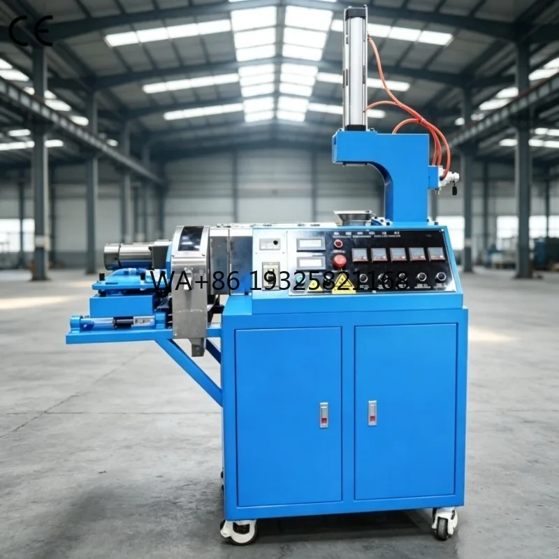 Laboratory Integrated Single Screw Extruder Hot Cutting Pelletizer Extrusion Pelletizing Machine Extruding Granulation System