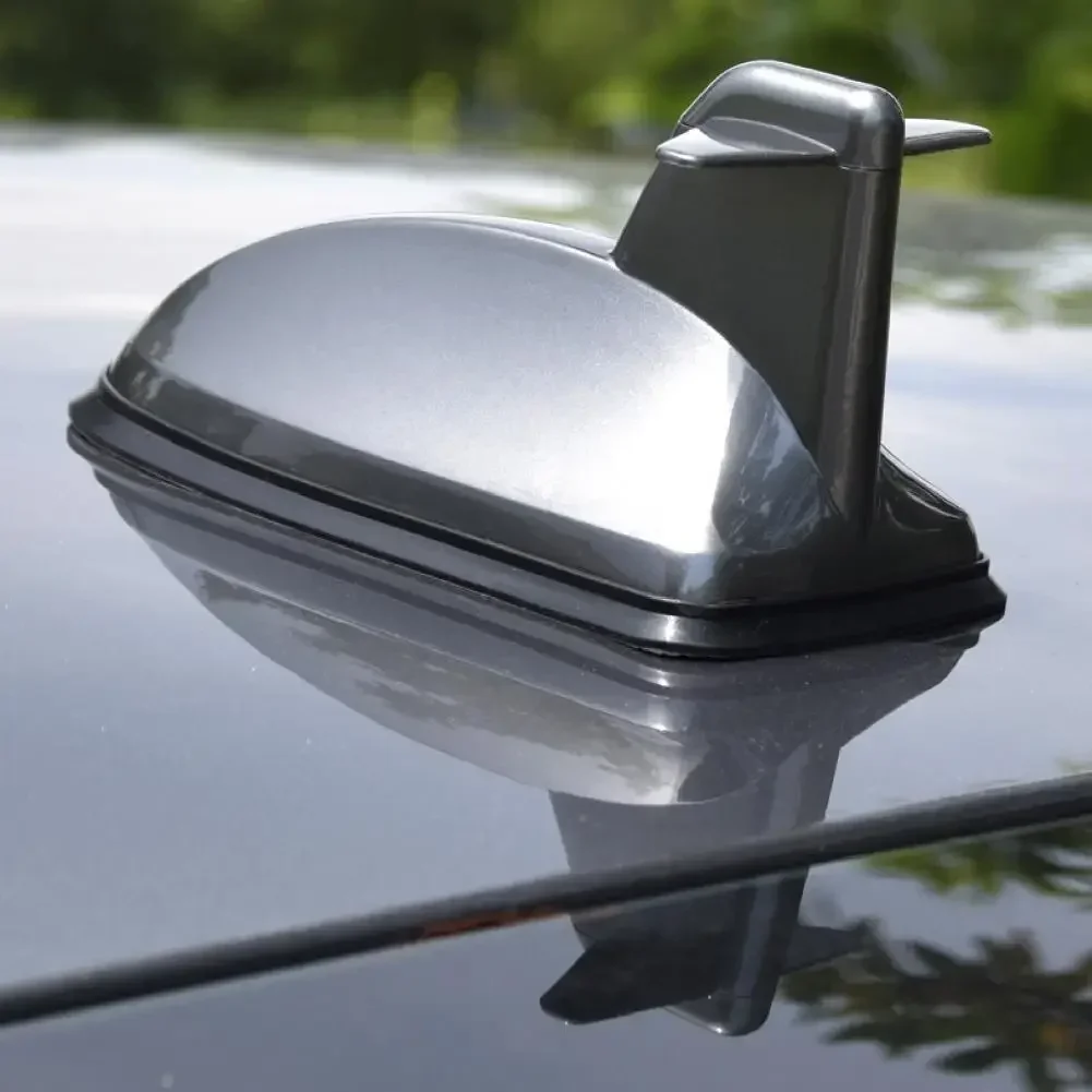 1PCS Universal Car Shark Fin Antenna Auto Radio Signal Aerials Roof Antennas Car Styling Exterior Parts Aerials