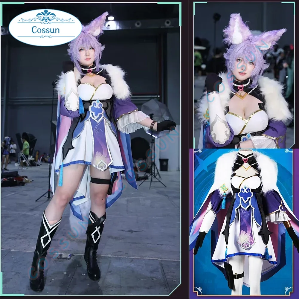 Honkai: Star Rail Baiheng Cosplay Costume Women Cos Game Anime Party Uniform Hallowen Play Role Clothes Clothing Dress