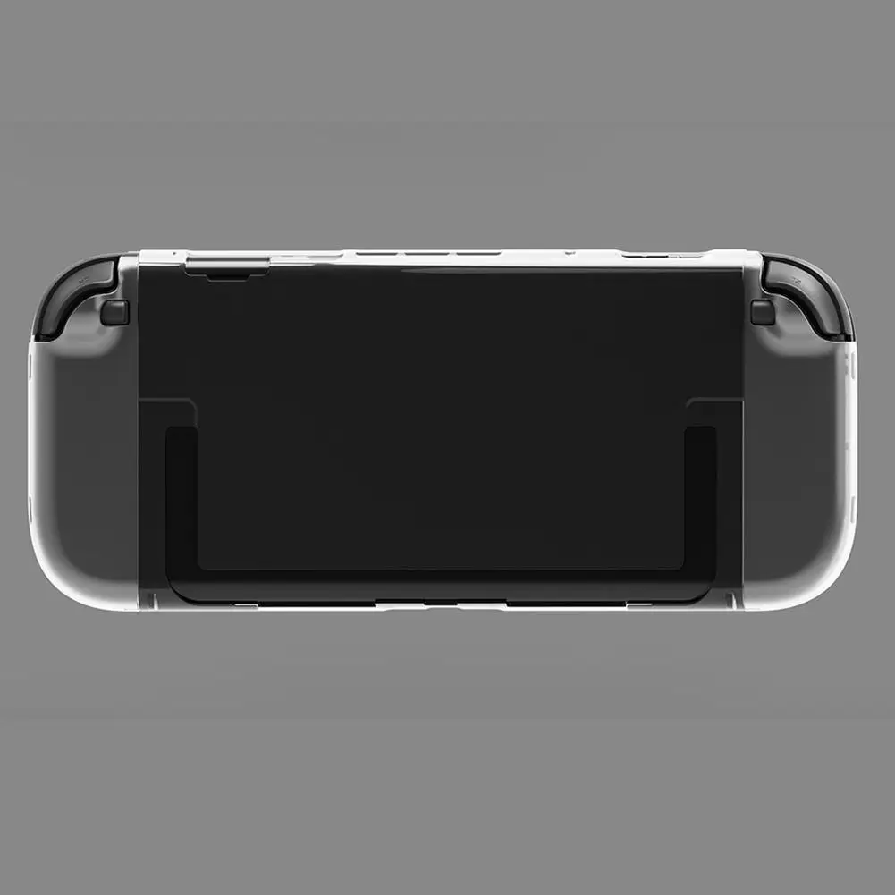 For Nintendo 2 Game Case Split Host Transparent PC Crystal Case Non-slip Protective Case Shell Game Case Accessories