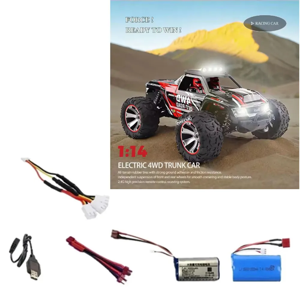 

Обновление аккумулятора/кабеля для зарядки 7,4 В, 3000 мАч для: WLtoys 144018A, автомобильные аксессуары на радиоуправлении, WLtoys 144018, детали, Т-образная вилка аккумулятора ﻿