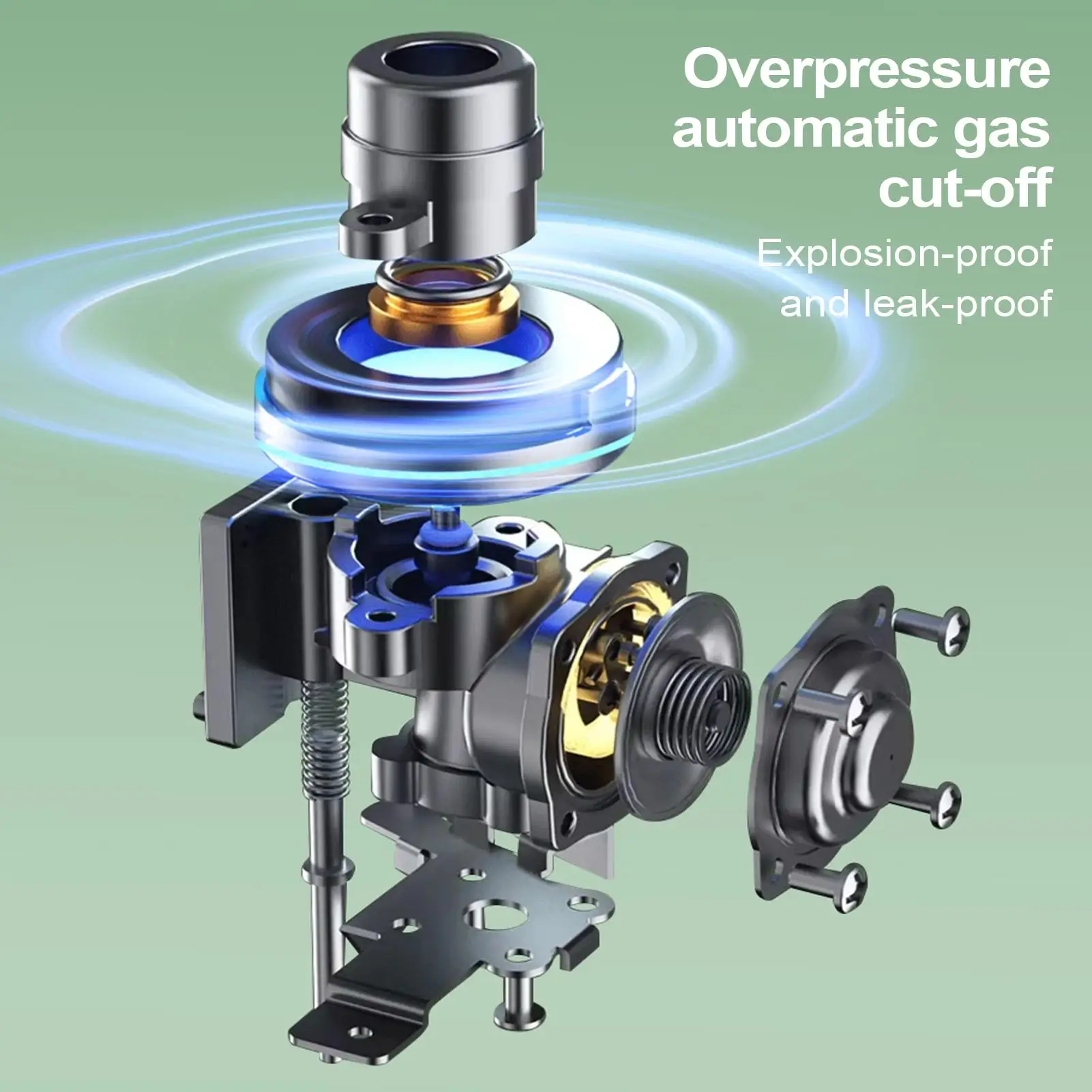 

Camping Gas Stove 6000W High Firepower Outdoor Portable Cassette Burner for Picnic Hiking Trekking with Carrying Case