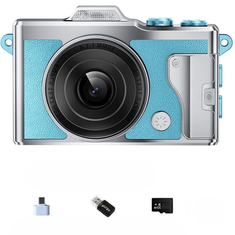 t23c-thumb-camera-4k-hd-pocket-cam-otg-transfer-built-in-flash-portable-kids-vintage-metal-camcorder-c