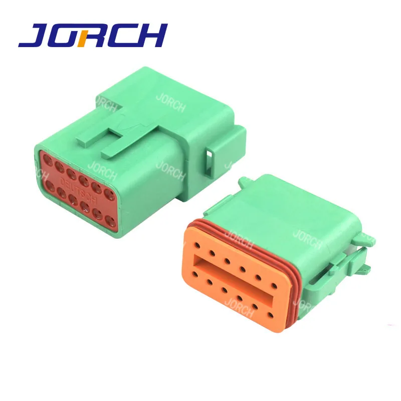 DT06-12SC DT04-12PC 12P With Terminal Automotive  connector Waterproof Deutsch auto connectors