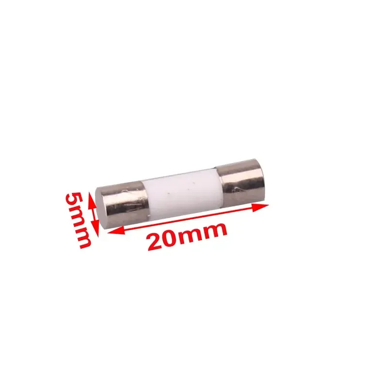 10pcs/lot 5x20mm 250V 0.1A-30A Fast Blow Ceramic Fuse