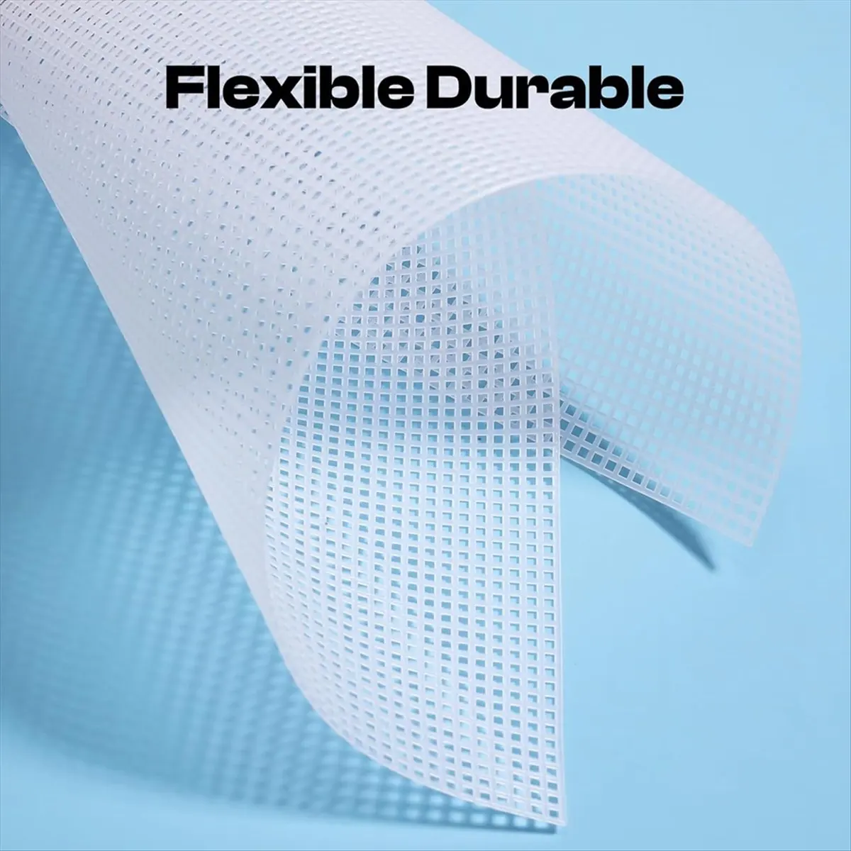 AA83 7 Count Plastic Mesh Canvas Sheets for Embroidery, Acrylic Yarn Crafting,Crochet Projects and Make Aquarium Dividers