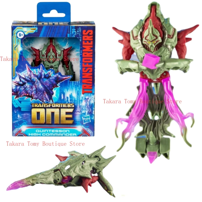 In Stock Transformers One Origin Movie Quintesson High Commander Deluxe Class Action Figures Autobots Hobbies Gifts Collectible