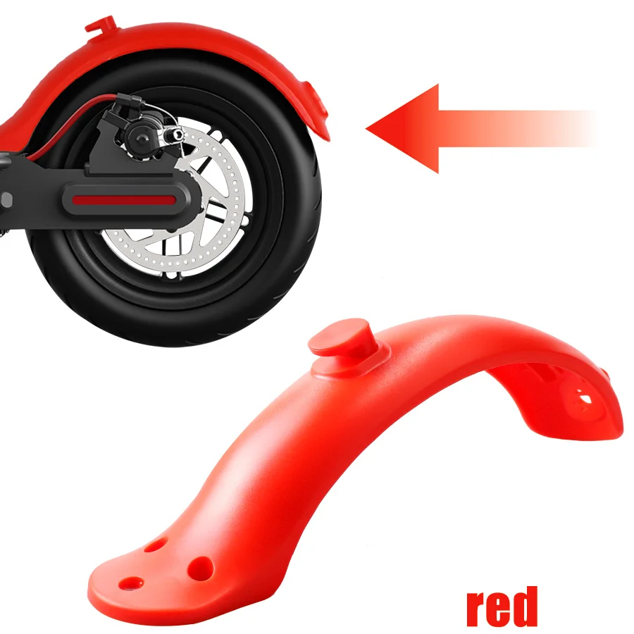 E-scooter traseiro para-lamas pneu respingo fender guarda para xiaomi m365/pro/1s scooter elétrico skate pára-choques peças