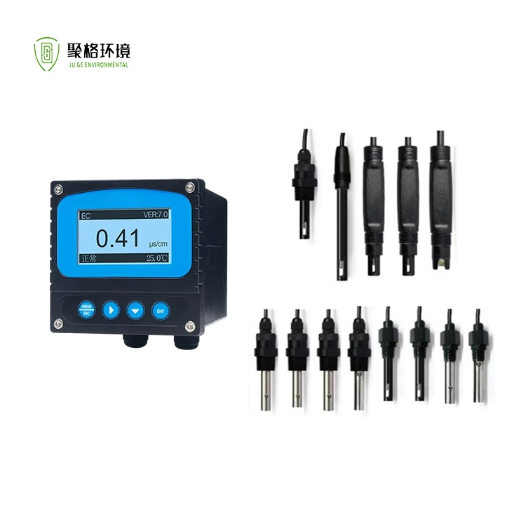 Conductivity Meter Conductivity Probe EC Digital TDS Meter Water Cooling Tower Conductivity Controller