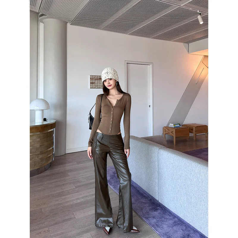 

Sexy Spicy Girl Long Sve Base irt Women's Autumn Winter High Waist ort Pants Polyester Fiber Base Layer Onesie