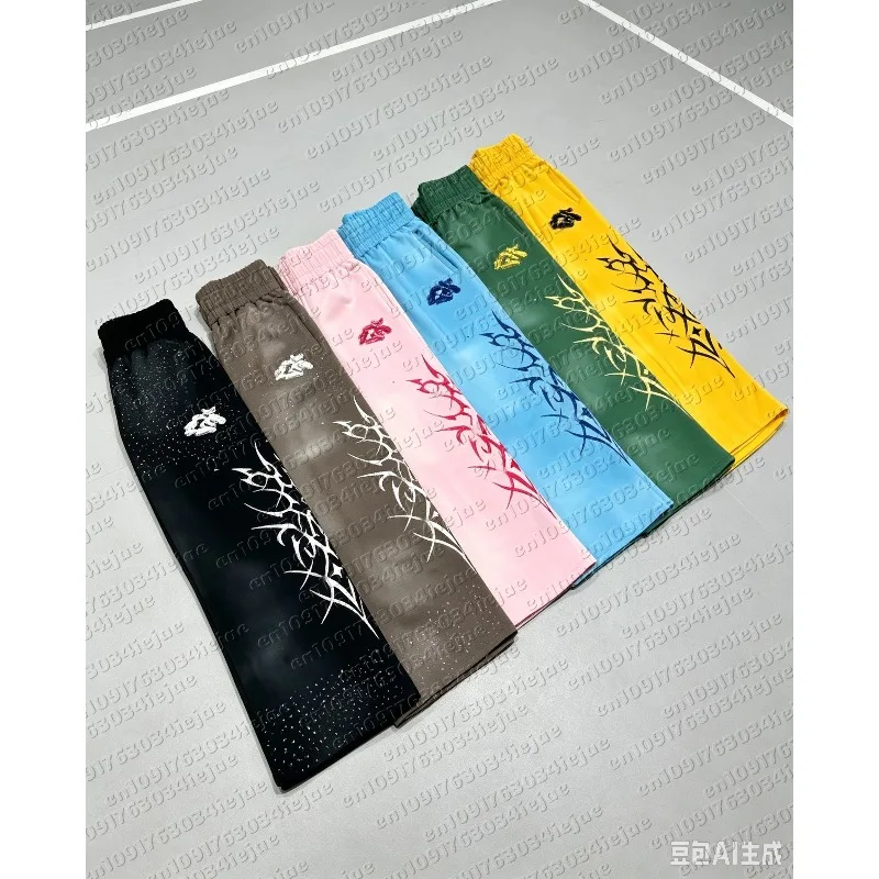 Y2k Gothic Hip Hop Grafik-Print Freizeithose Neue Mode Sporthose für Männer Kinder Jogger Sweathose Harajuku Streetwear