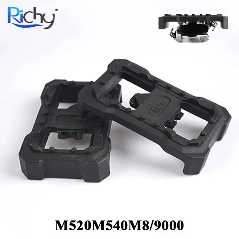 

Bicycle Clipless Pedal for Shimano Road Bike Pedals Converter Cycling Clipless Pedal Platform Adapter Lock Turn Flat Parts