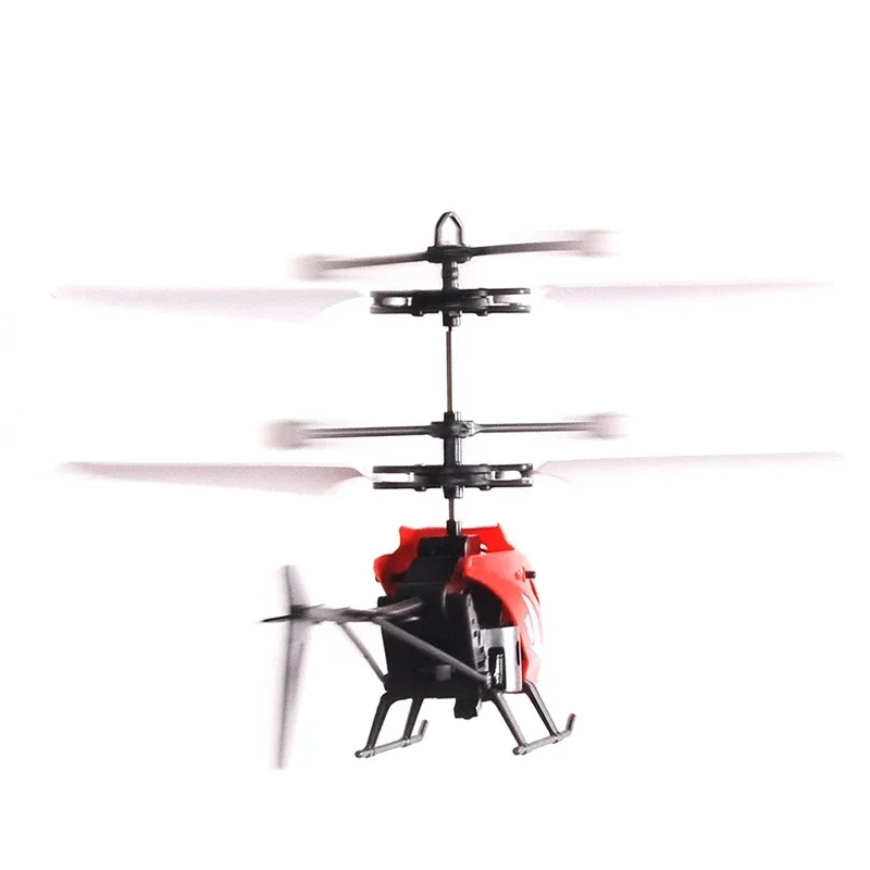 Hot selling induction helicopter remote control airplane foreign trade boys and children floating light toys