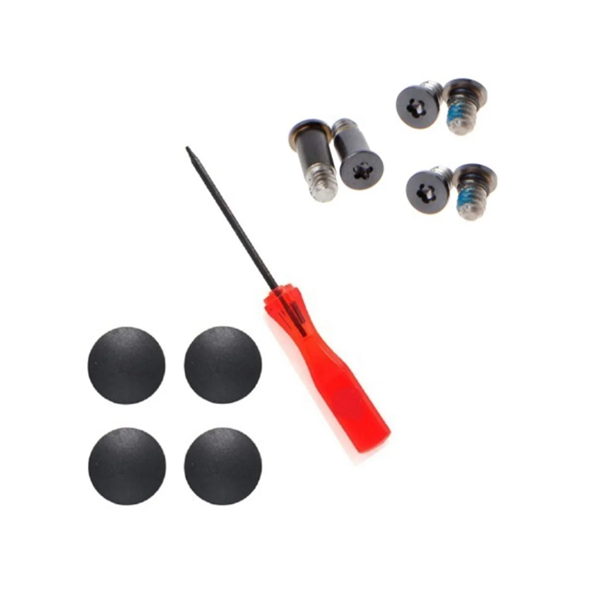 Para Pro A1706 A1989 A2251 A2159 Laptops Caixa Inferior Tampa Traseira Parafuso + Caixa Inferior Foot Pad + Chave De Fenda Kit B