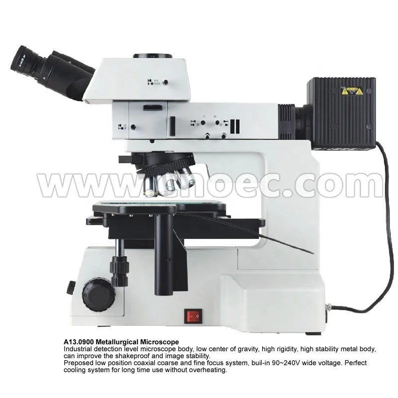 NewOPTO-EDU A13.0900-R Professional DIC APO Objective Bright/Dark Field Metallurgical Microscope