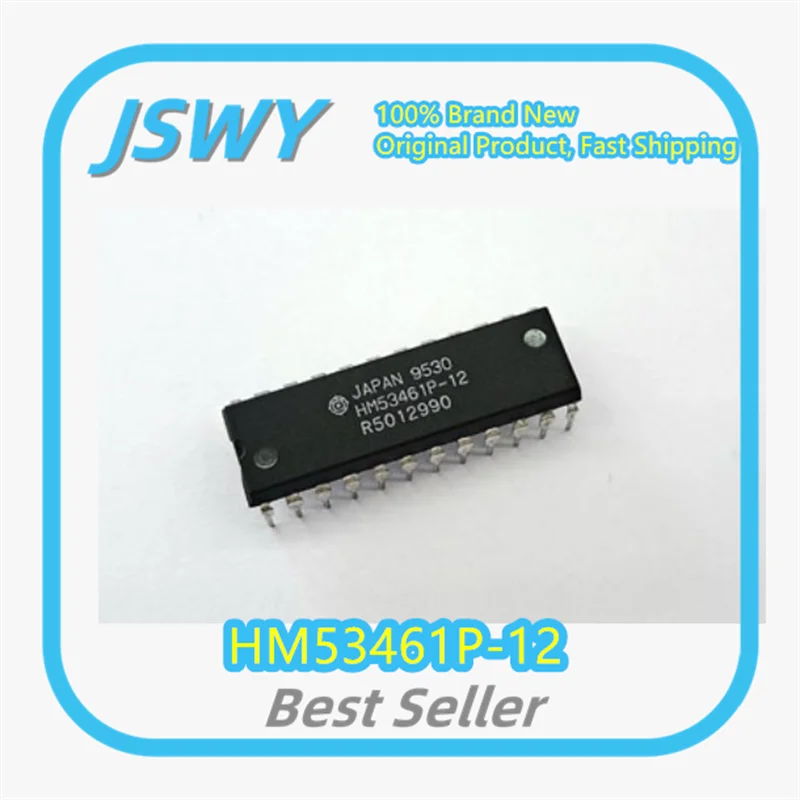 (3/30 pieces) HM53461P-12  HM53461P-10 DIP-24 Brand New Original