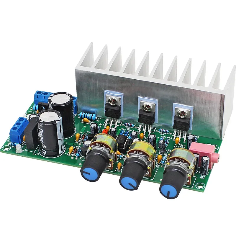 Premium 2.1 3-Channel Subwoofer Amp Board for HiFi DIY High Fidelity Speaker Modification