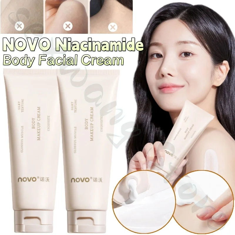 

NOVO Niacinamide Brightening Body Sticky Cream 100g Moisturizing and Rejuvenating Makeup Feeling Clear All Over the Body